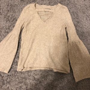 American Eagle Bell Sleeved Sweater